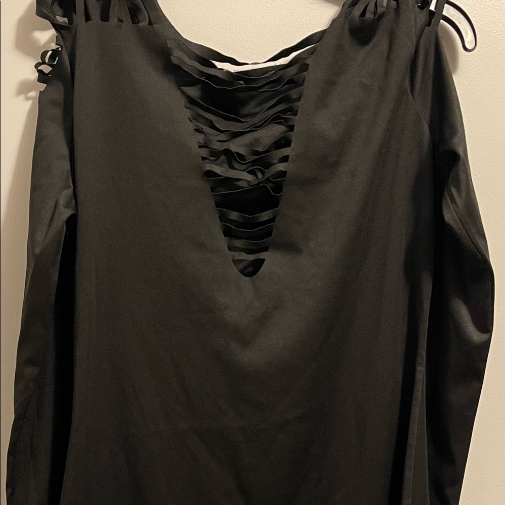 Black Ladder Body Dress